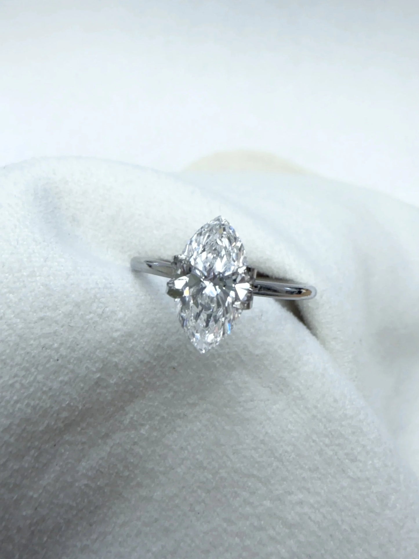2.01 ct D/VS1 Marquise Cut Lab-Grown Diamond