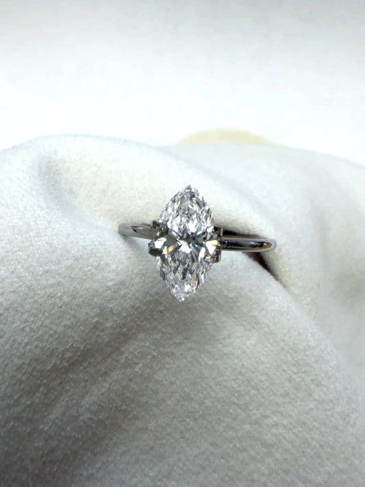 2.01 ct D/VS1 Marquise Cut Lab-Grown Diamond