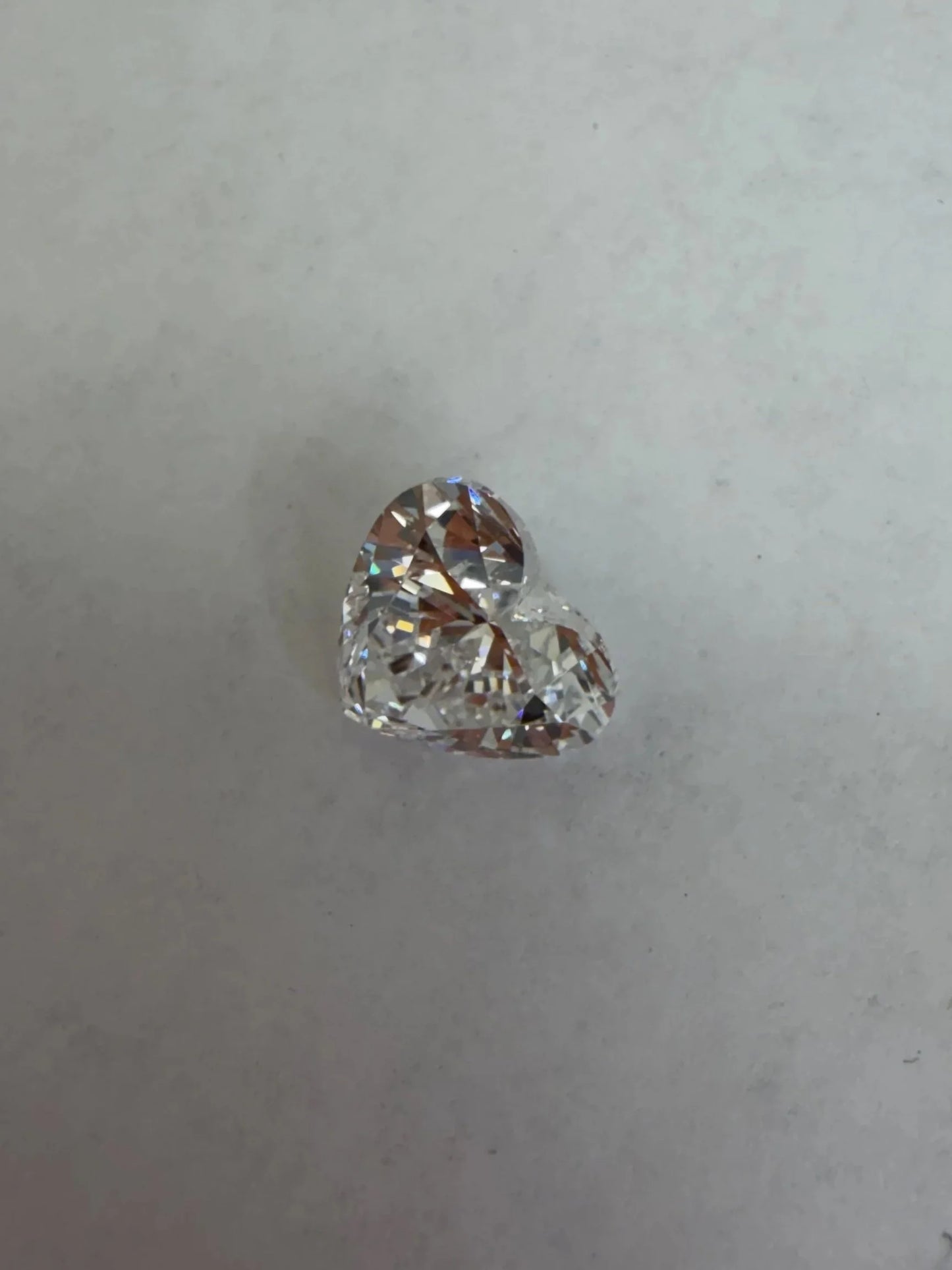 4.11 ct. D/VVS2 Heart-shaped Lab-Grown Diamond